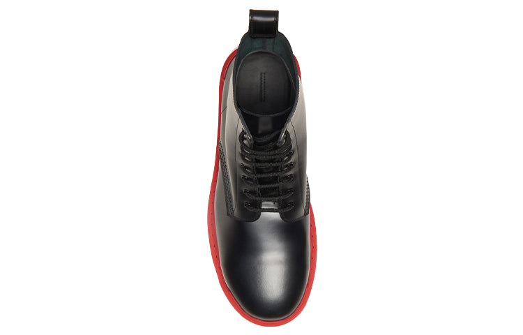 Balenciaga Strike Martin Boots Black/Red 589338WA9671066