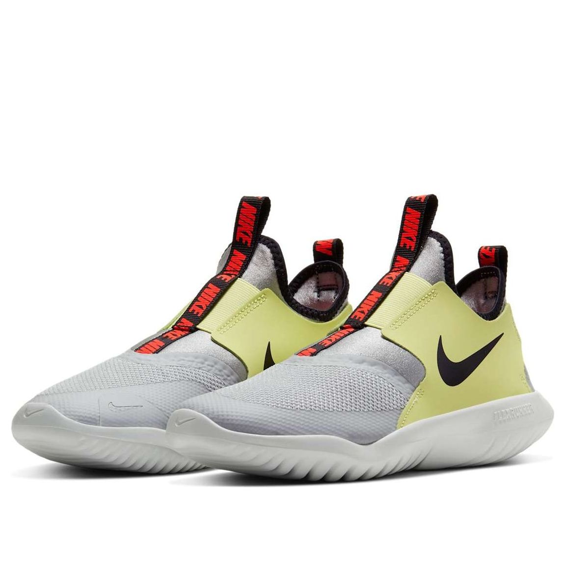 (GS) Nike Flex Runner 'Yellow Grey' AT4662-010