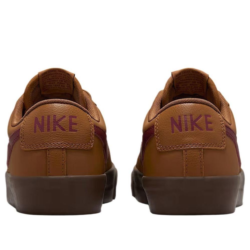 Nike Zoom Blazer Low Pro GT SB 'Light British Tan Dark Team Red' DV1226-200