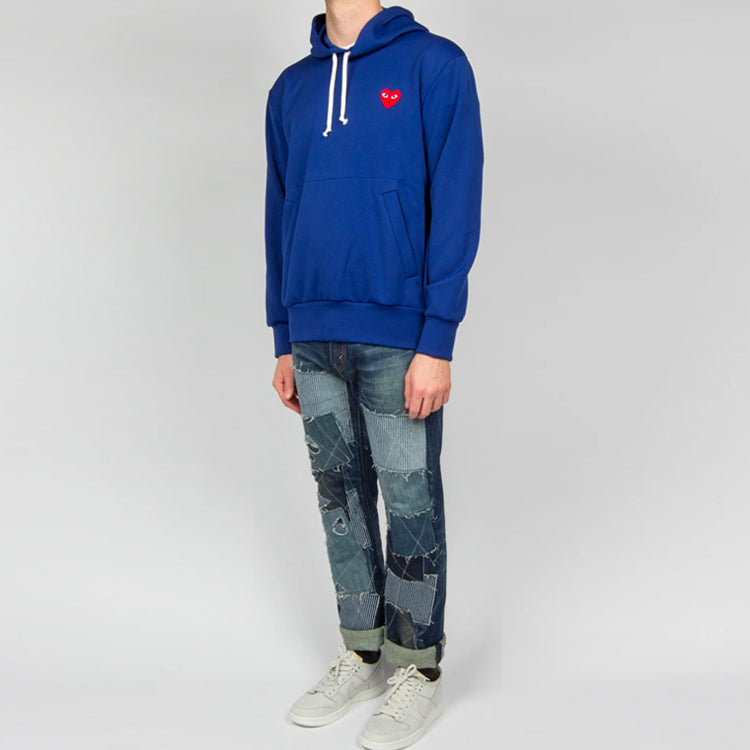COMME des GARCONS PLAY Hoodie 'Navy' AZ-T174-051-2