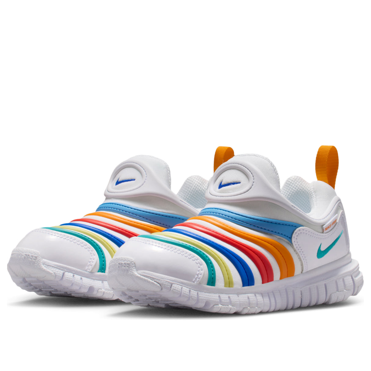(PS) Nike Dynamo Free 'White Multi-Color' 343738-106