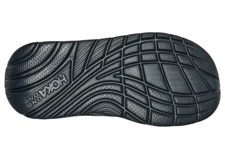 HOKA ONE ONE Ora Recovery Slide 'Blue Graphite Persimmon Orange' 1126850-BGPO