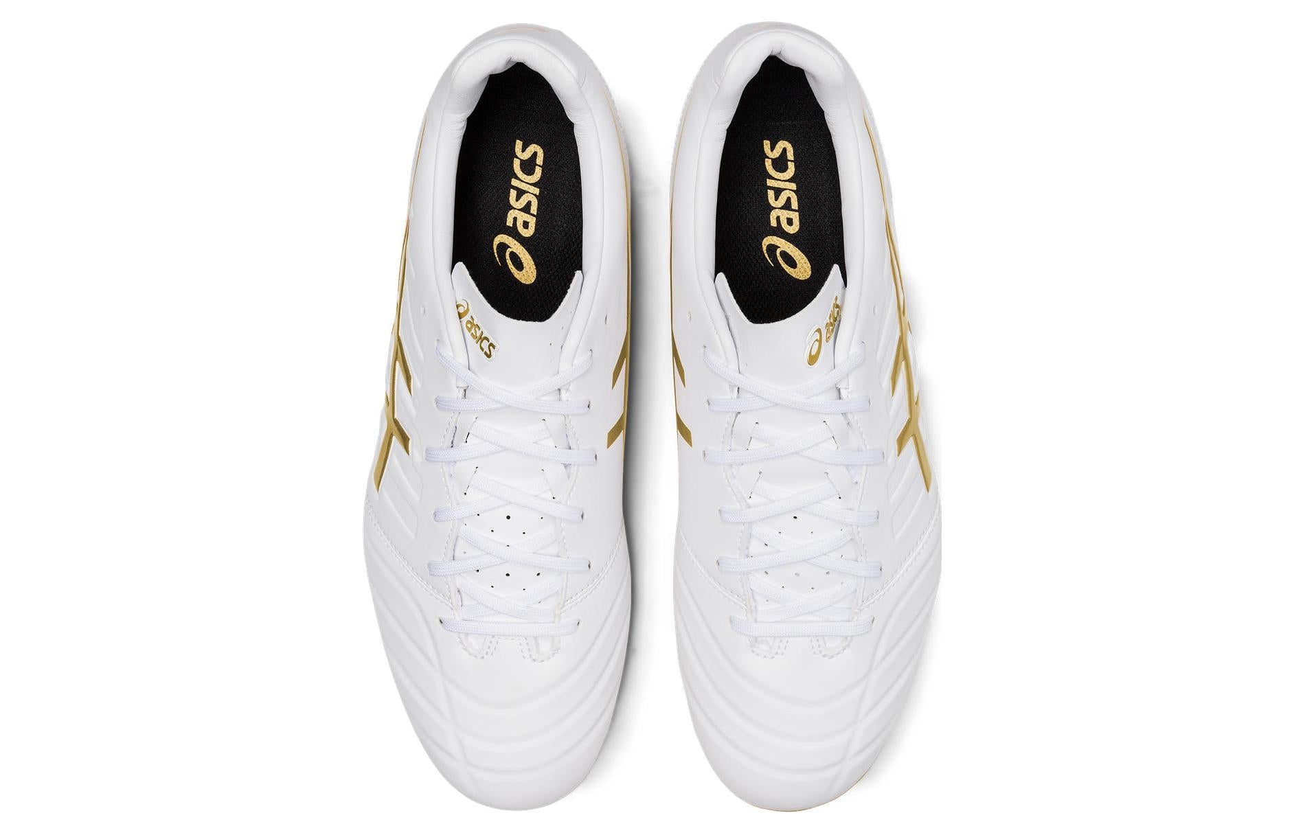 ASICS DS Light Club 2E Wide 'White Rich Gold' 1103A074-122