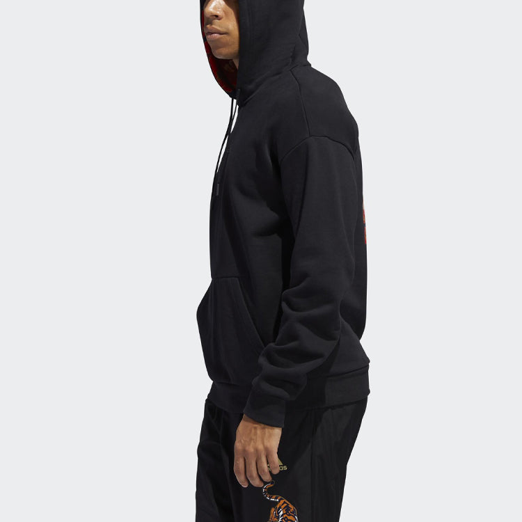 adidas Graphic Hooded Sweatshirt Gg0775 Black GG0775