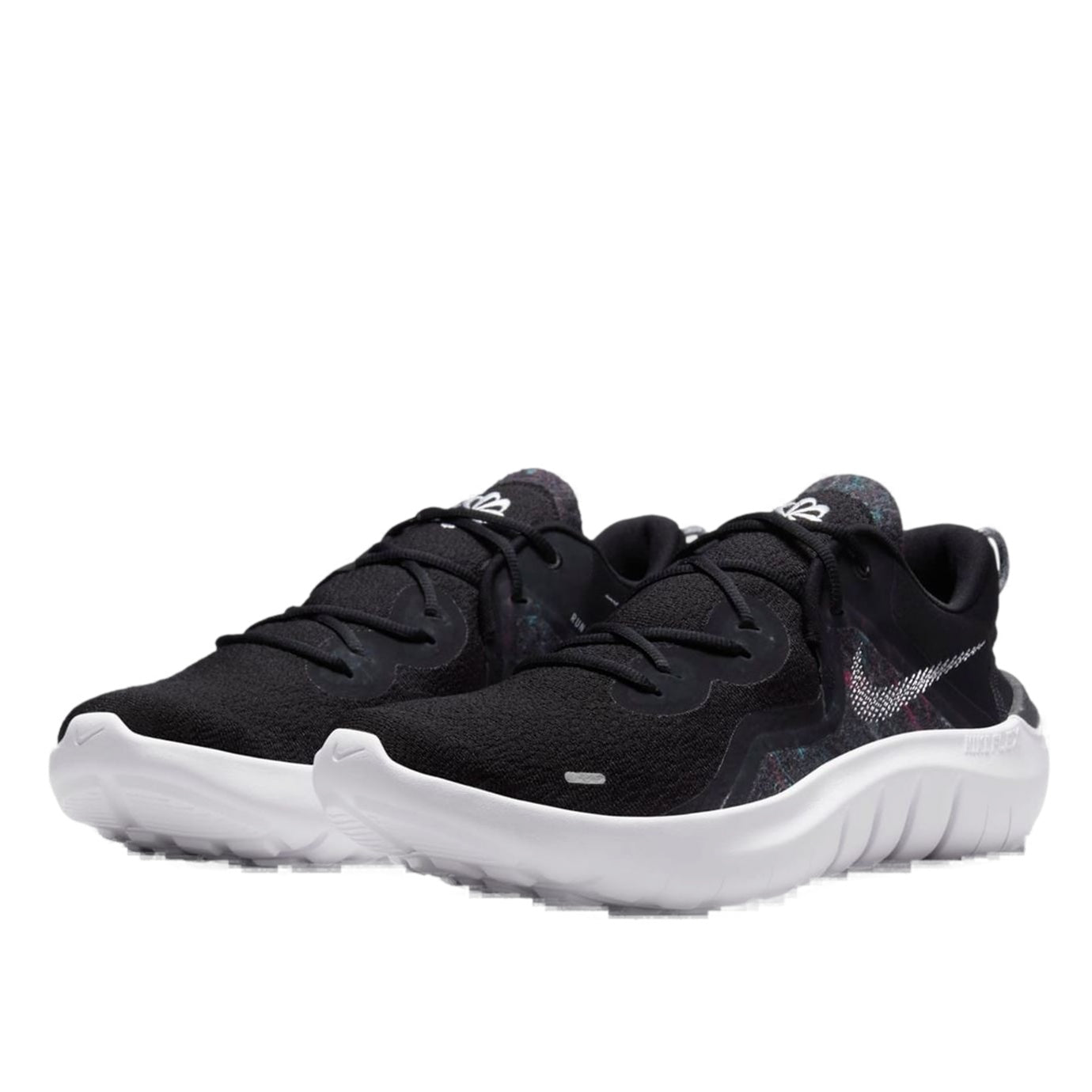 Nike Flex Run 2021 'Black White' CW3408-002