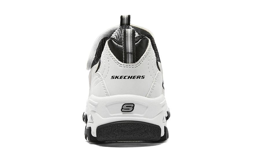 (GS) Skechers Dlites Shoes 'White Beige Black' 403825L-WLGY