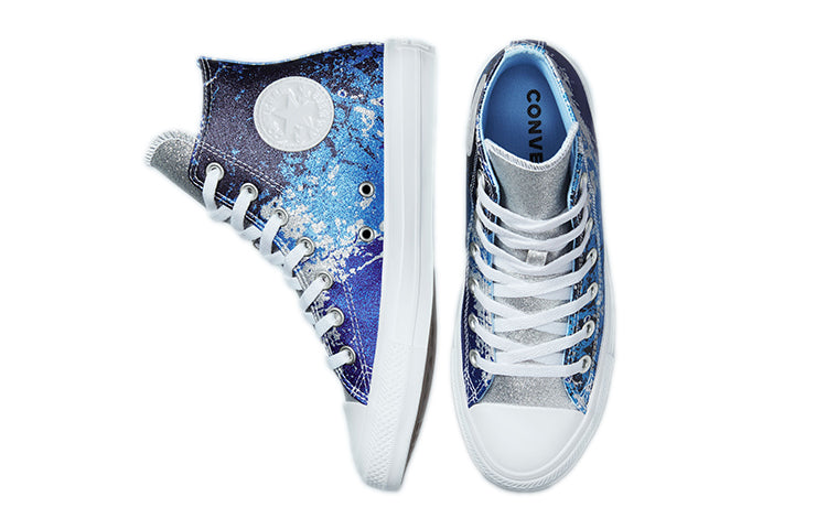 (WMNS) Converse Chuck Taylor All Star High 'Hybrid Shine - Gradient Blue' 571376C