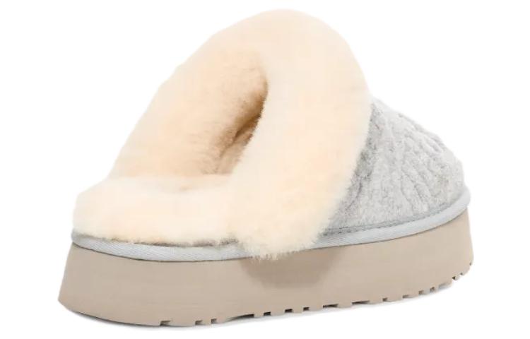 (WMNS) UGG Disquette Felted Slipper 'Grey' 1143986-GREY