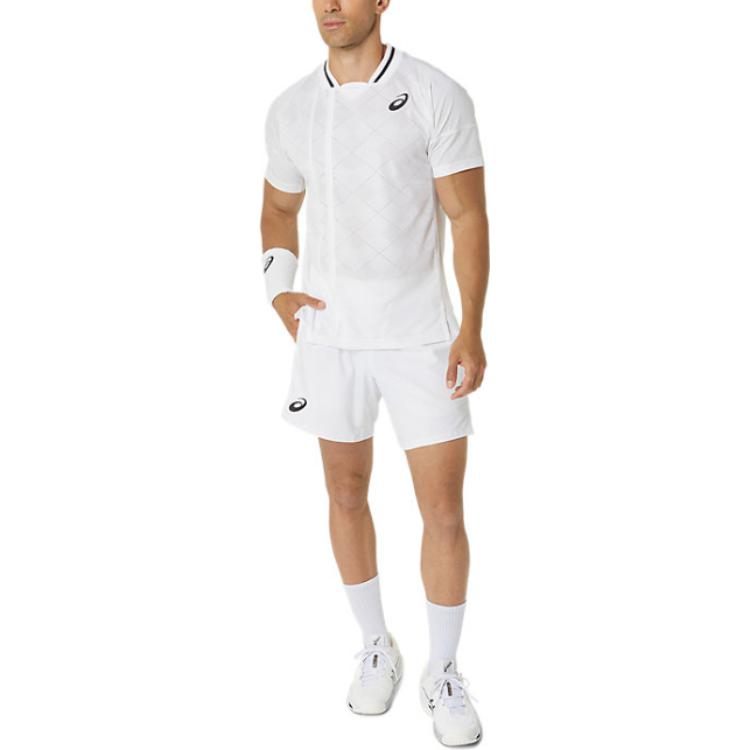 ASICS Logo Shorts 'White' 2041A285-100