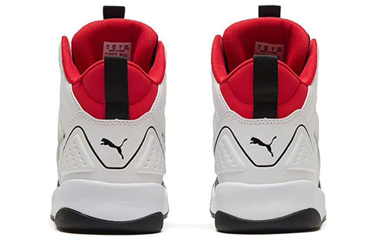 PUMA Backcourt Mid 'White Black Red' 374139-01