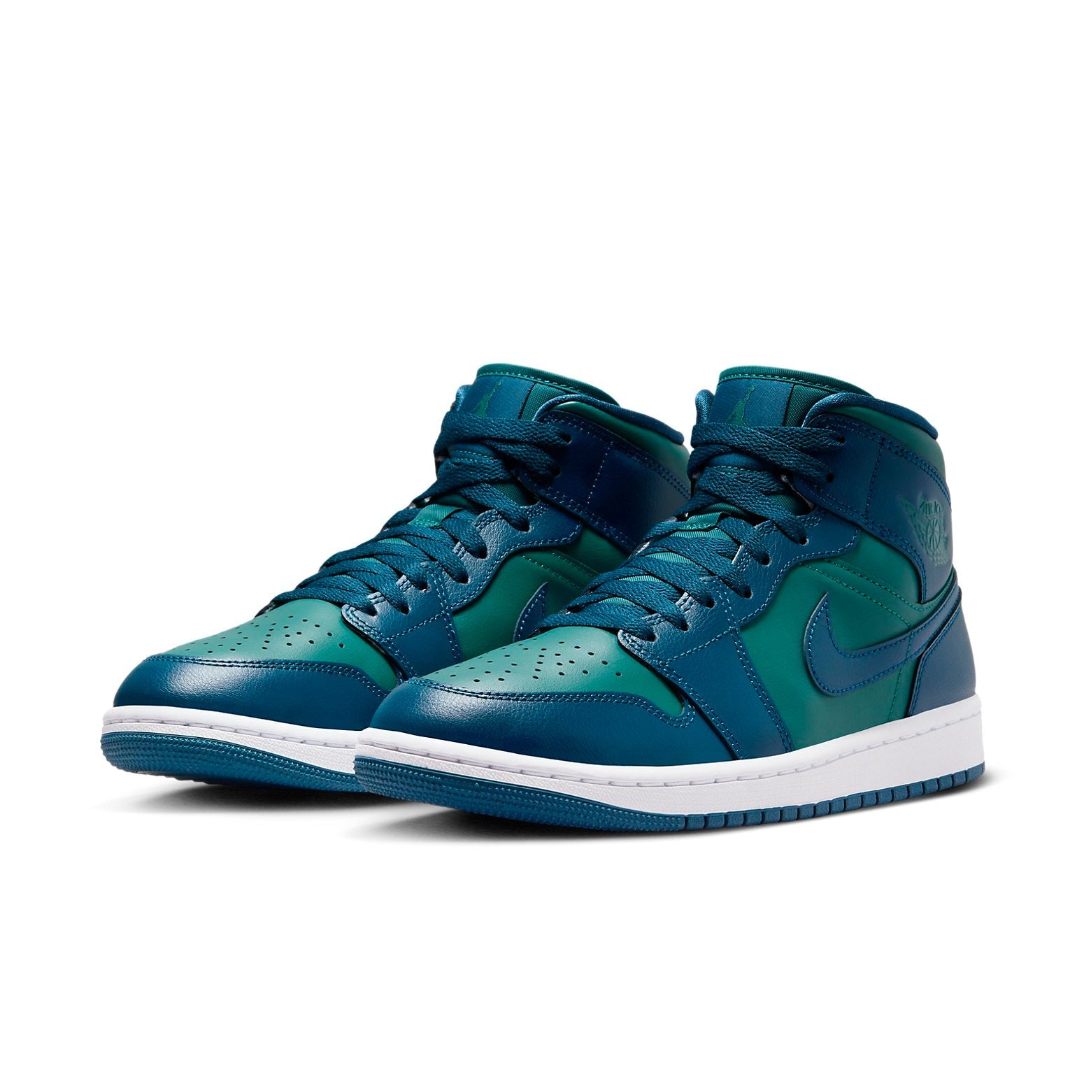 (WMNS) Air Jordan 1 Mid 'Sky J Teal French Blue' BQ6472-301