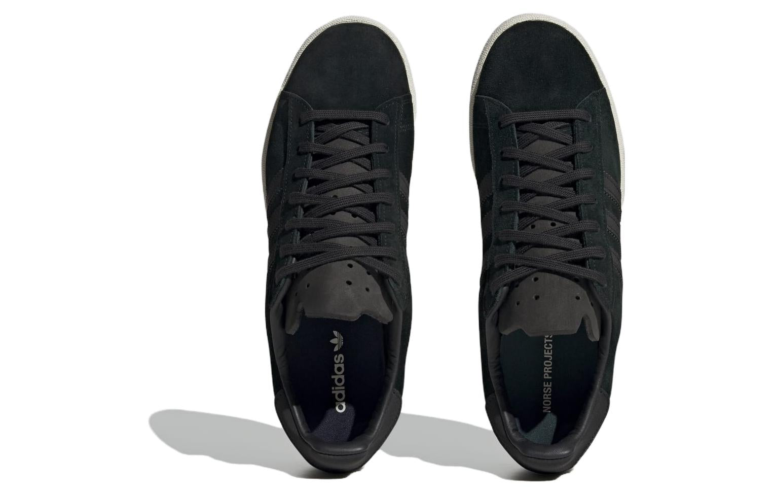 adidas Campus Norse Projects Shoes 'Core Black Chalk White' ID7375