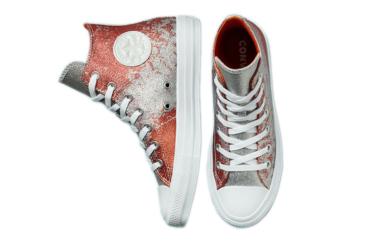(WMNS) Converse Chuck Taylor All Star High 'Hybrid Shine - Gradient Fire Pit' 571375C