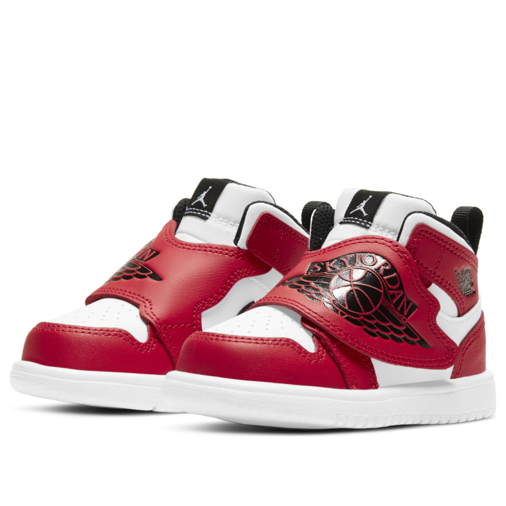 (TD) Air Jordan 1 Sky logo 'Red White Black' BQ7196-106