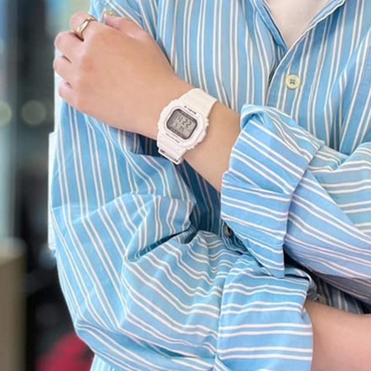 (WMNS) CASIO Baby-G Digital 'Off-White' BGD-5650-7