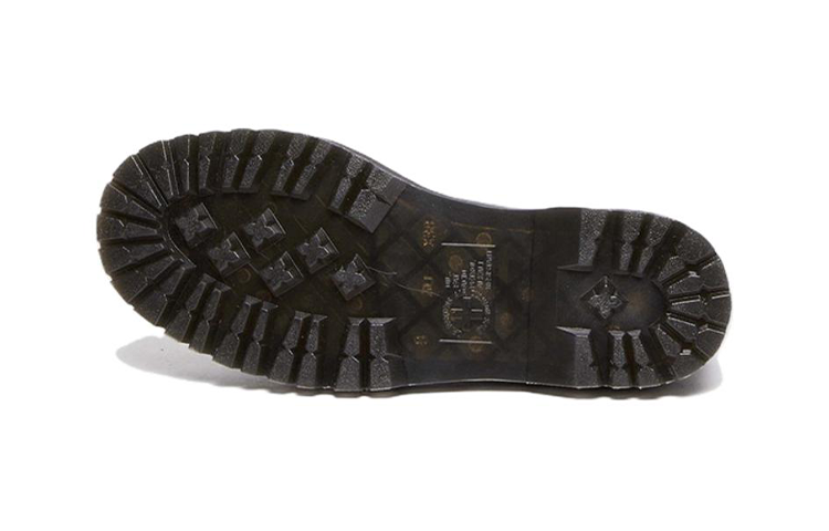 (WMNS) Dr. Martens Jadon Decon Smooth Platform Leather Boot 'Black' 31211001