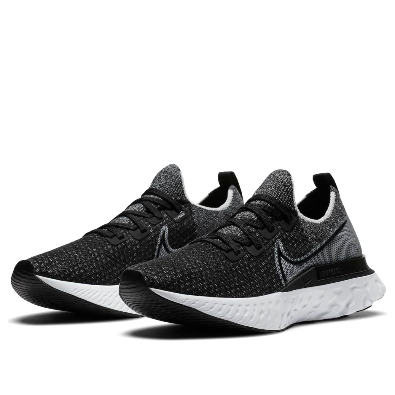 Nike React Infinity Run Flyknit 'Black Dark Grey' CD4371-012