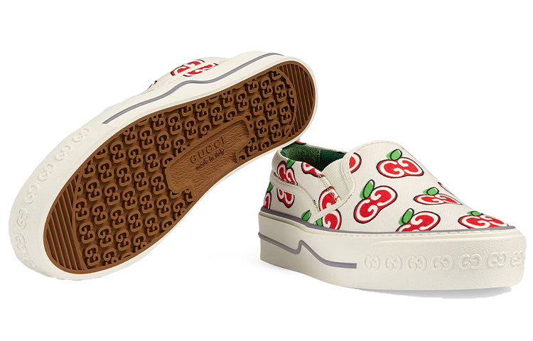 (WMNS) Gucci Tennis 1977 Series Printing Low 'White' 631751-H2C40-9130