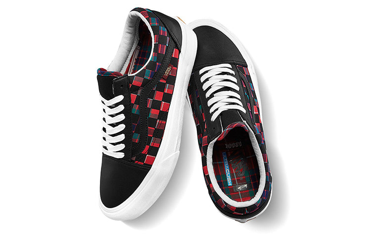 Vans Baracuta x Old Skool VLT LX 'Black Tartan Checkerboard' VN0A4BVF22B