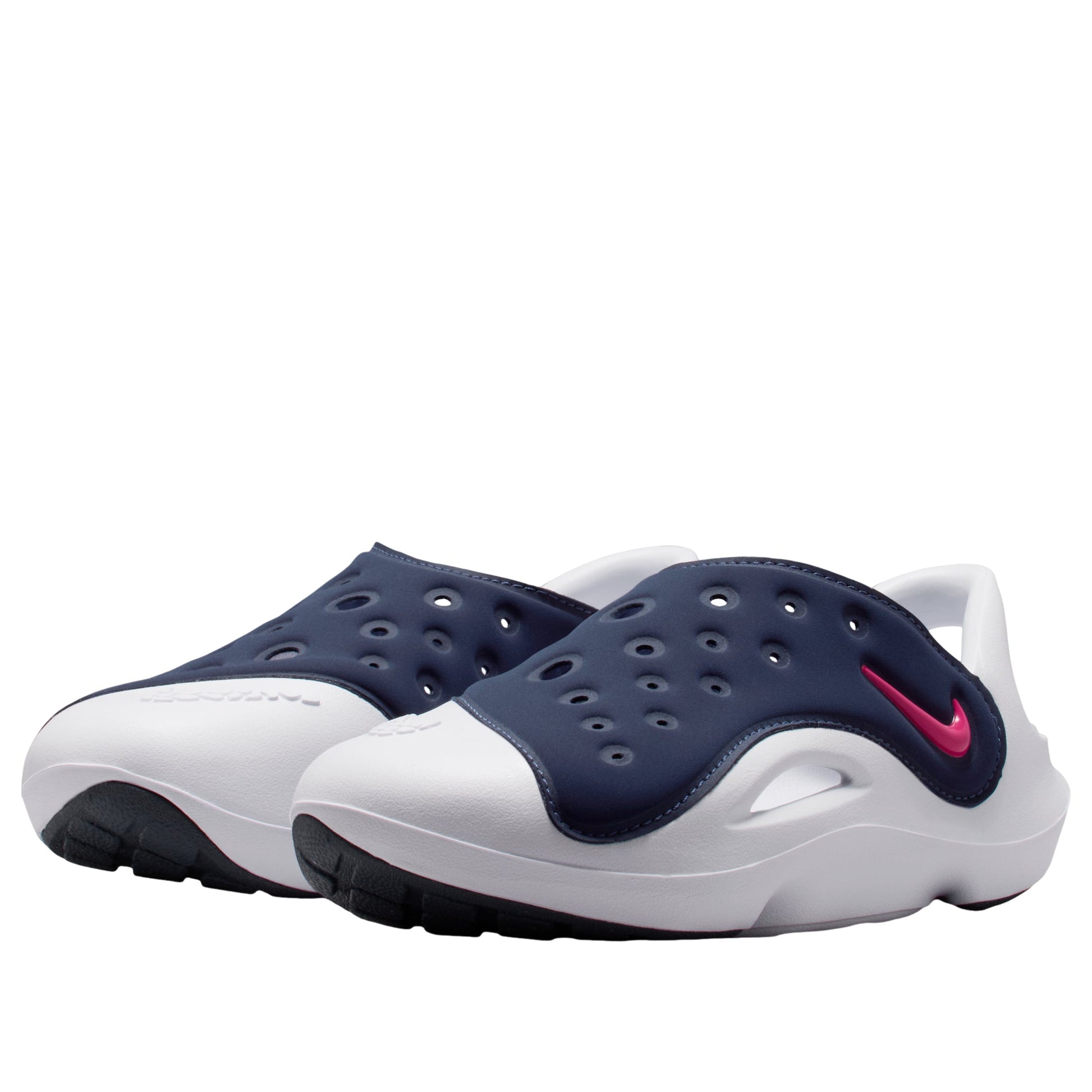 (PS) Nike Aqua Swoosh Sandal 'Midnight Navy Rush Pink' FN0876-401