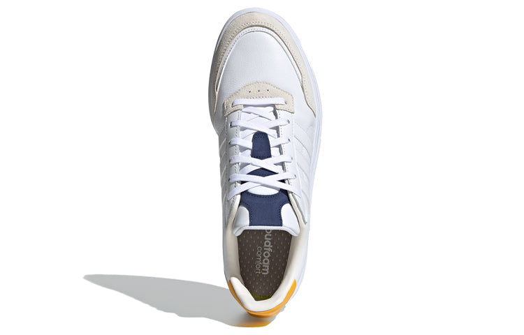 adidas neo Courtmaster 'White Yellow' FY8046
