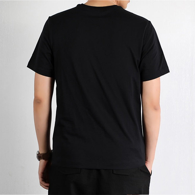 Men's Nike Sportswear Large Short Sleeve Black T-Shirt BV7679-010