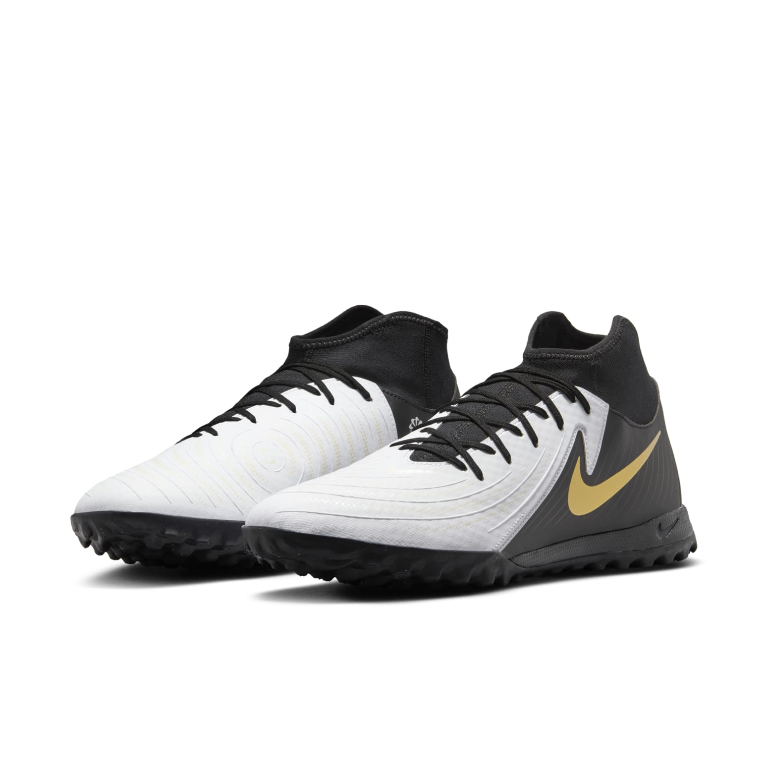 Nike Phantom Luna 2 Academy TF 'White Metallic Gold Black' FJ2566-100
