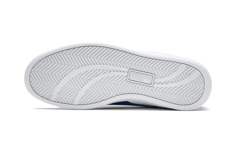 PUMA Smash Jr White/Blue 360162-13