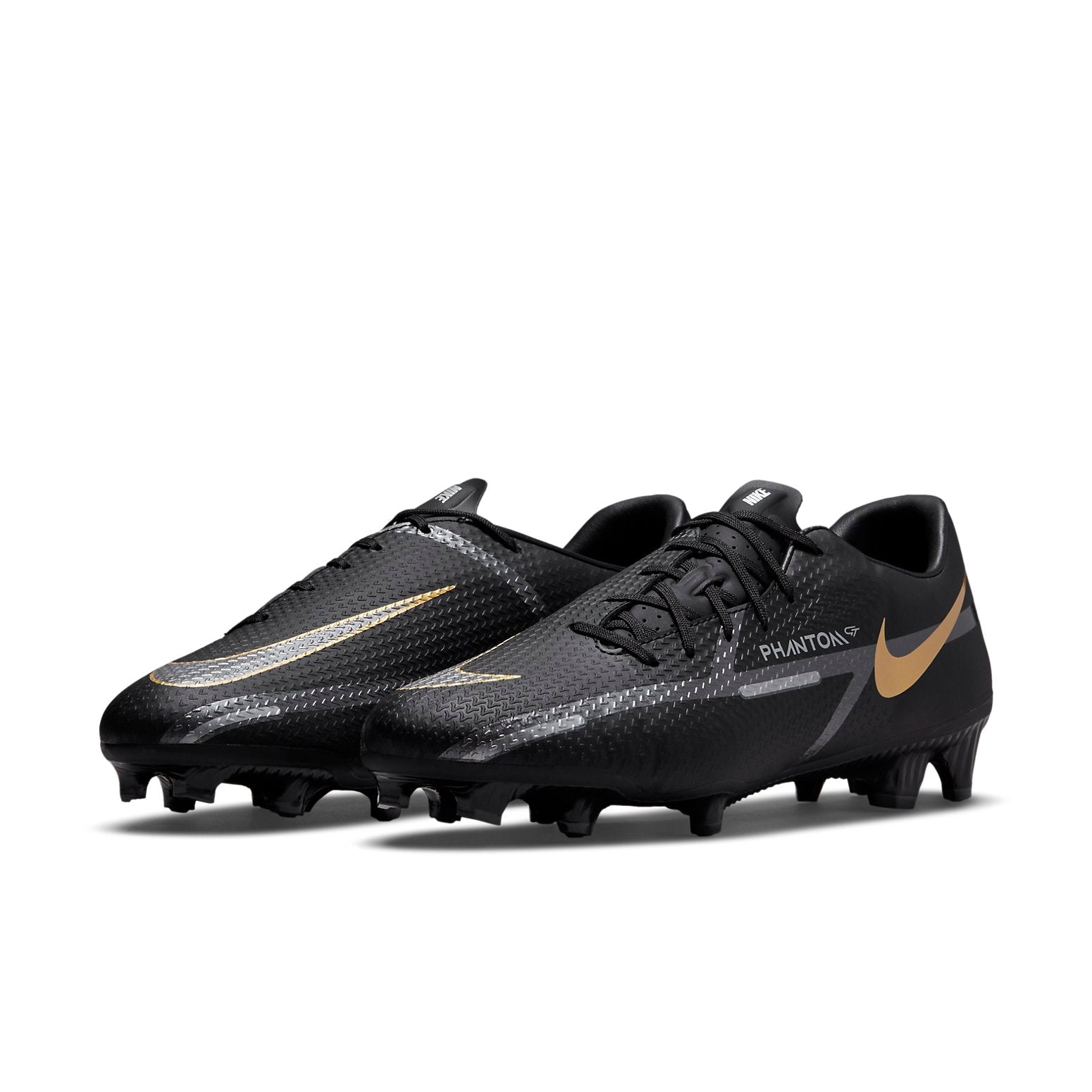 Nike Phantom GT2 Academy MG 'Black Metallic Gold' DA4433-007