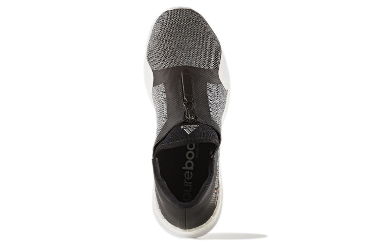 (WMNS) adidas PureBoost X Trainer Zip 'Black Silver Metallic' BY1671