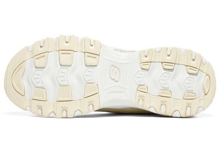 (WMNS) Skechers D'Lites 'Cream White' 149638-NTMT