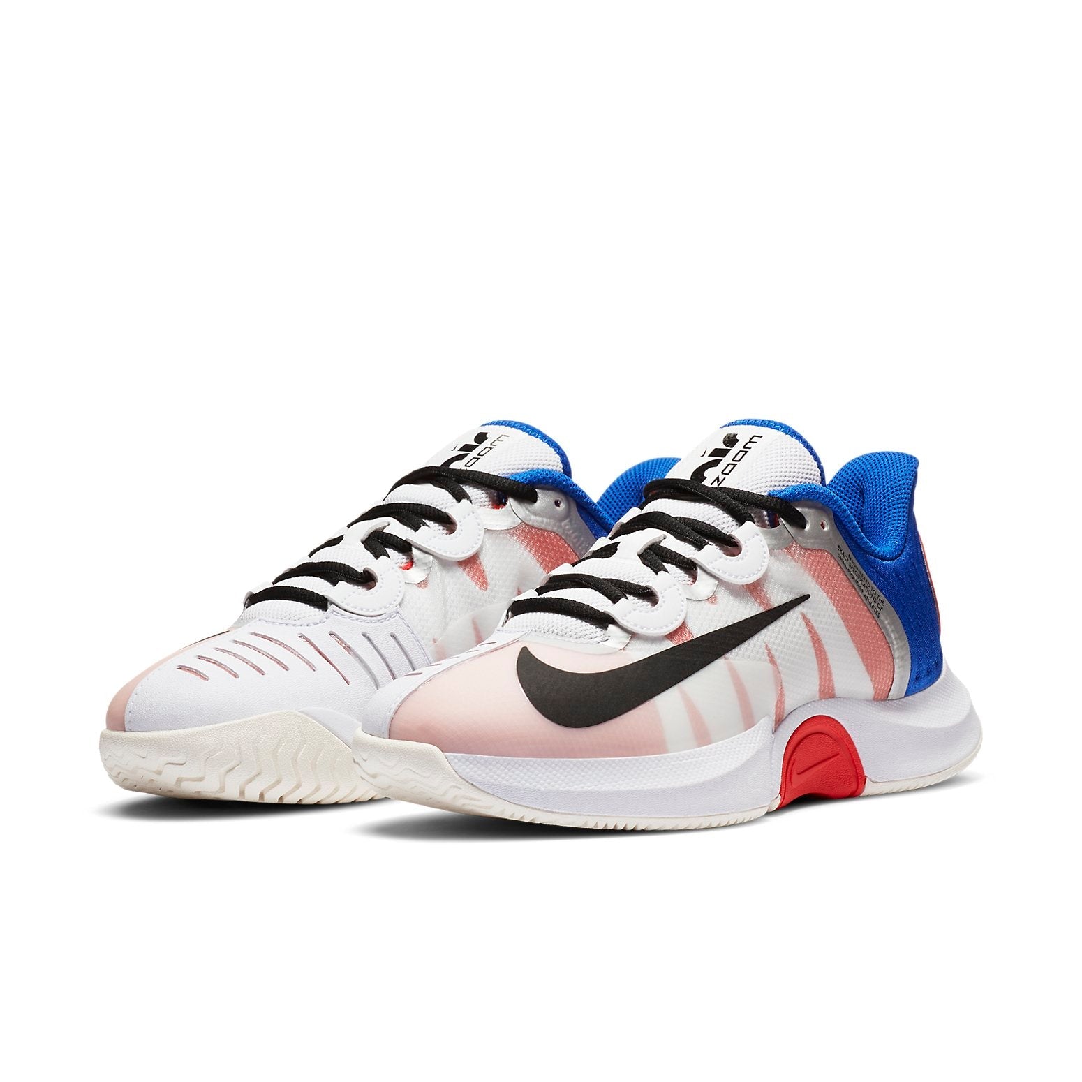 (WMNS) Nike Court Air Zoom GP Turbo 'Blue White Red' CK7580-100