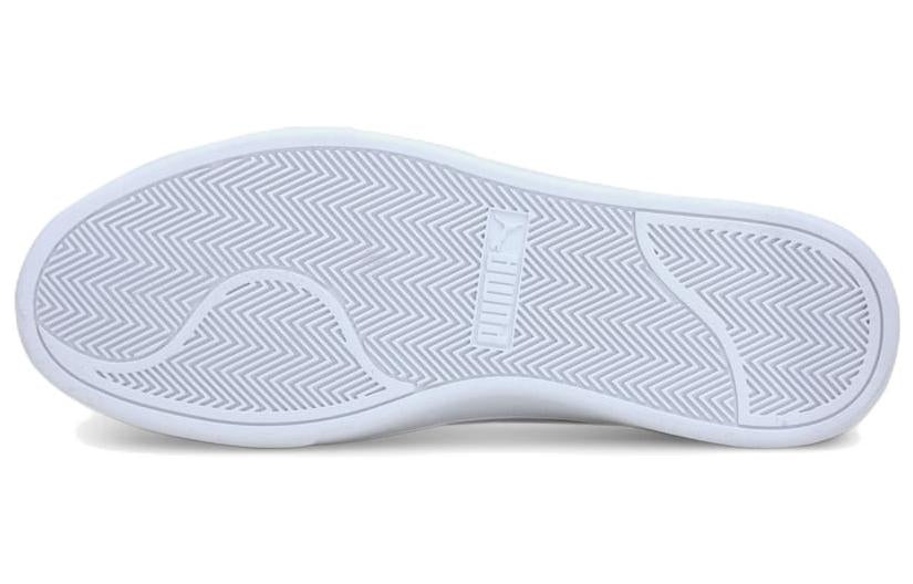 PUMA Shuffle Casual Skateboarding Shoes Unisex Black White 382141-04