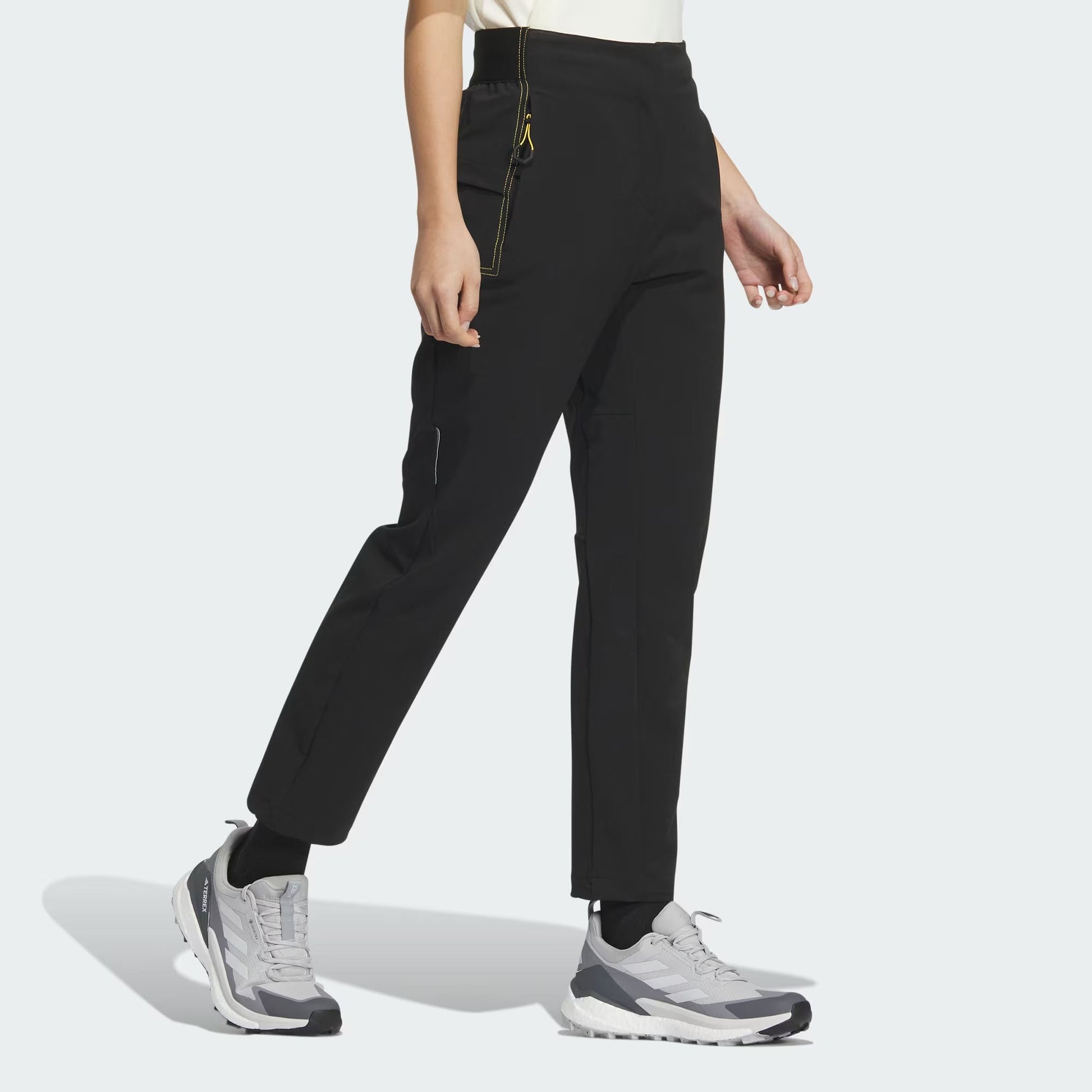 (WMNS) adidas National Geographic Wind.Rdy Pants Asia Sizing 'Black' IS9529