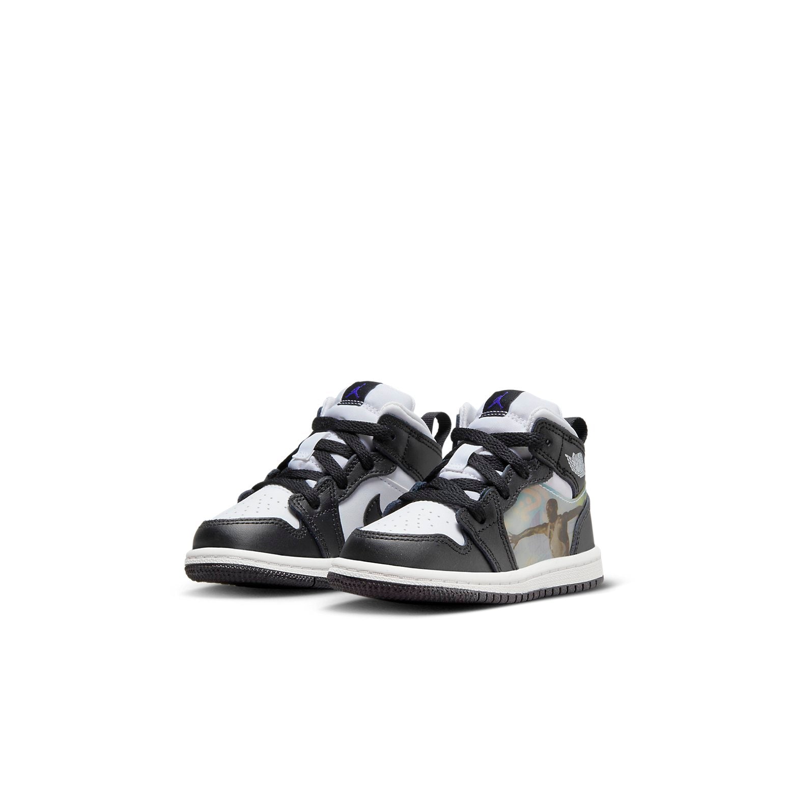 Air Jordan 1 Mid Hologram 'Black White' DR9494-001