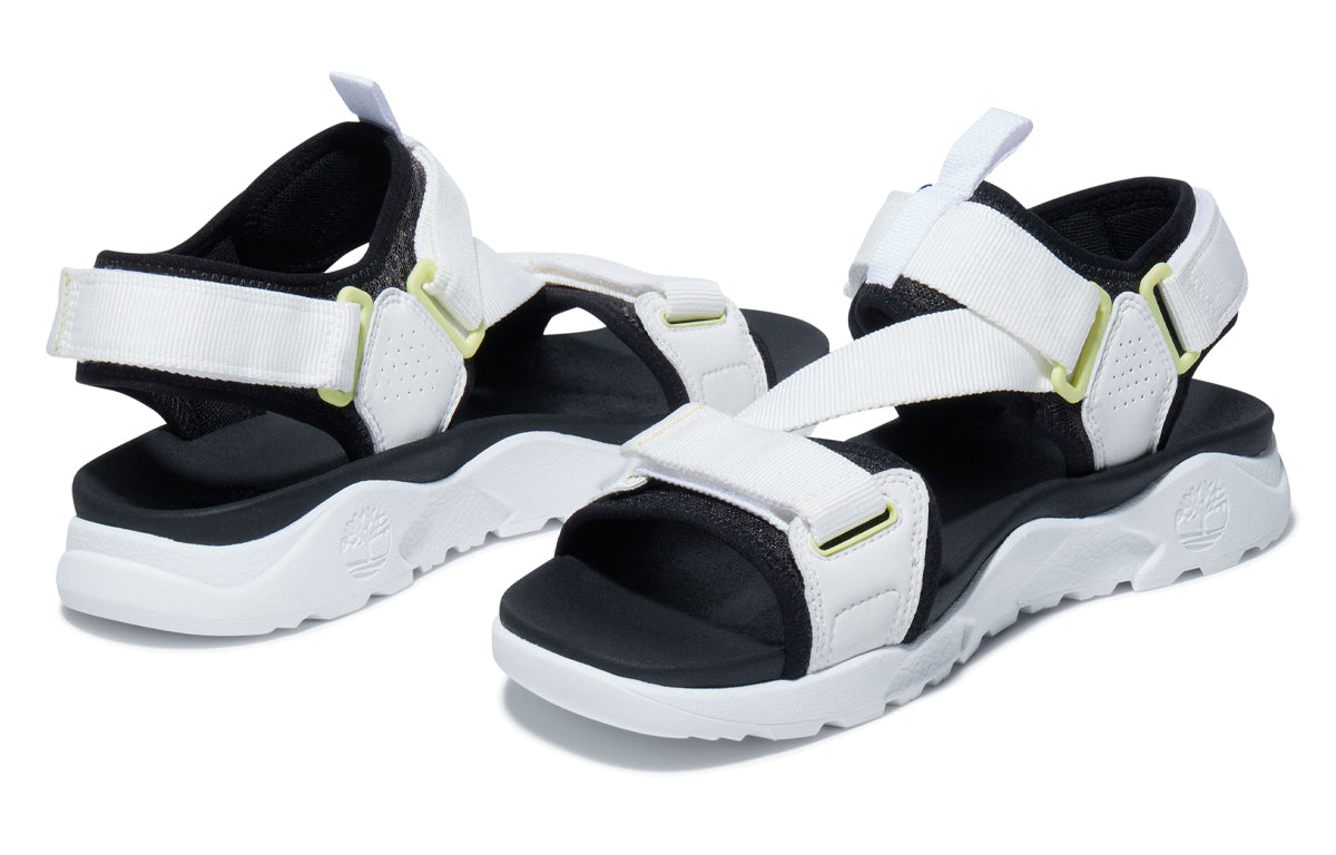 Timberland Ripcord Double-Strap Sandals 'White Black' A2ADP100