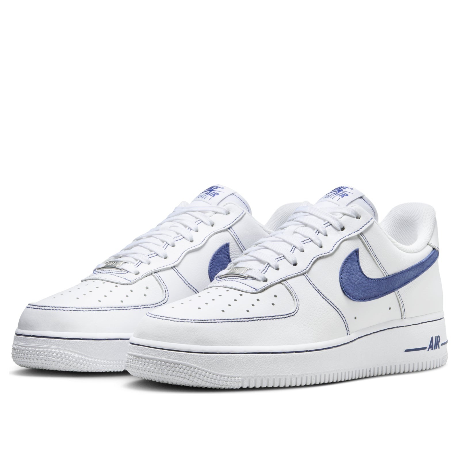Nike Air Force 1 Low '07 LV8 'White Deep Royal Blue' HQ2037-100