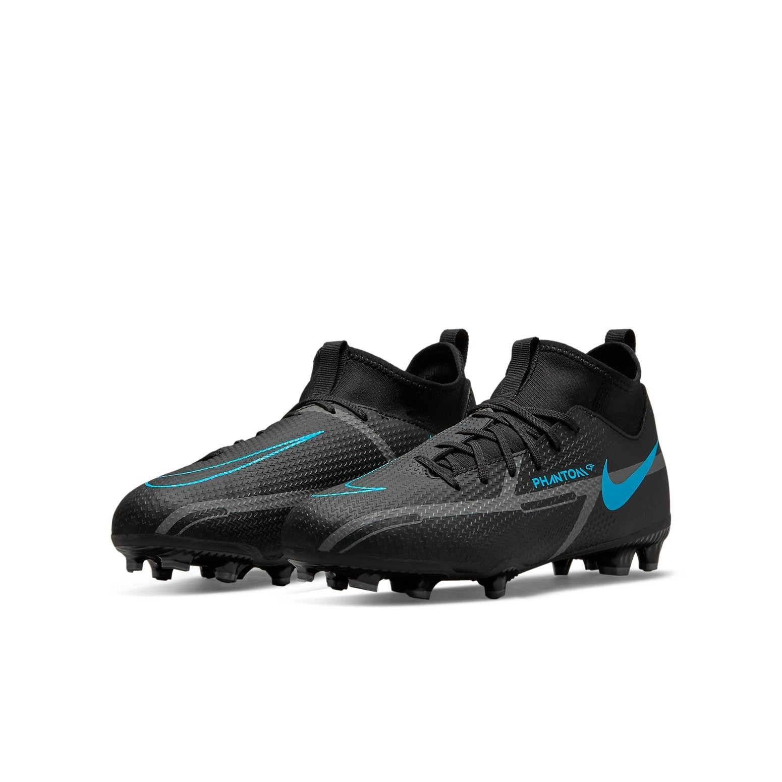 (GS) Nike Phantom GT2 Academy DF MG 'Black Photo Blue' DC0813-004