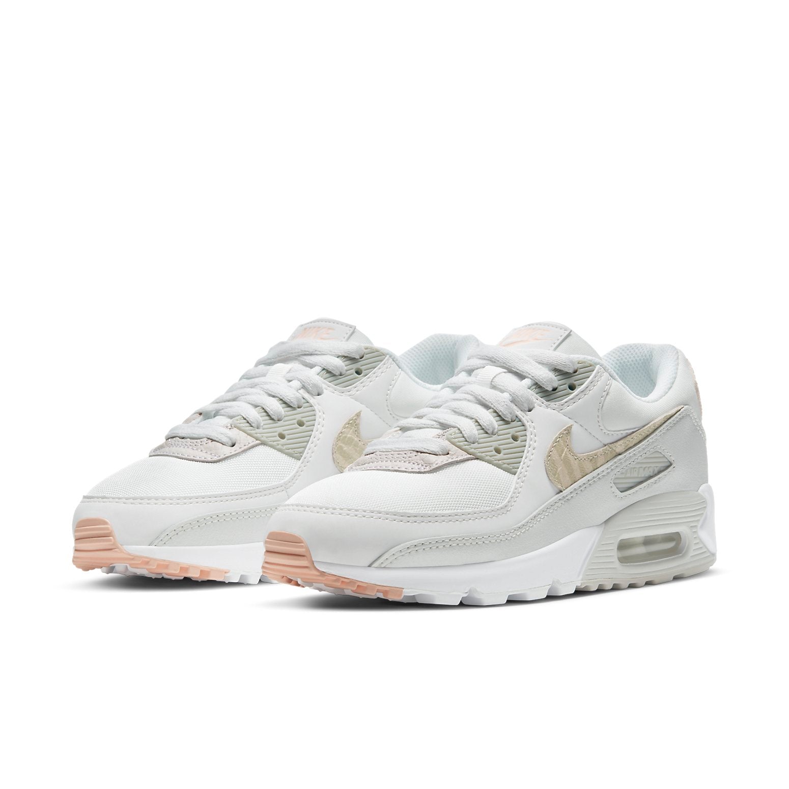 (WMNS) Nike Air Max 90 SE 'Summit White Light Bone' CV8824-100