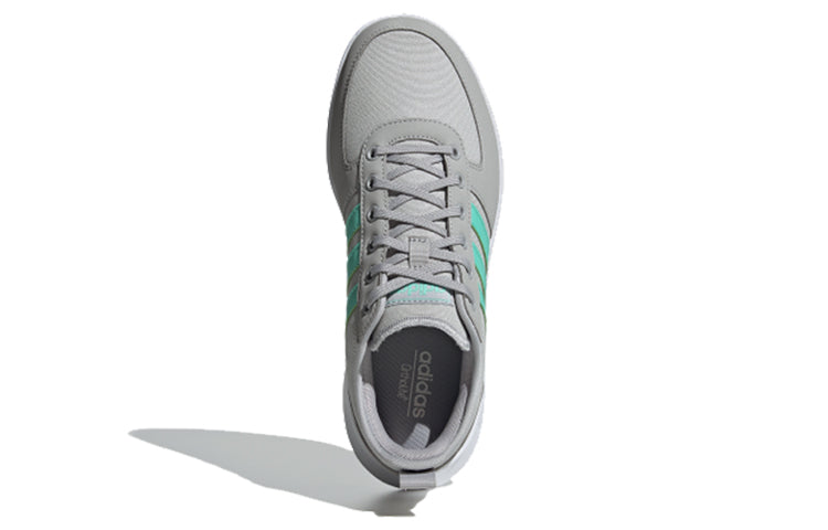 (WMNS) adidas neo Court 80S Grey/Green EG4131