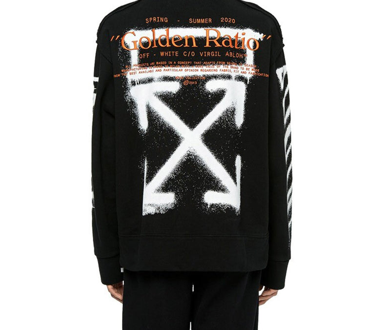 Off-White Harry The Bunny Graffiti Long Sleeve Sweater OMBA037R20E300091001