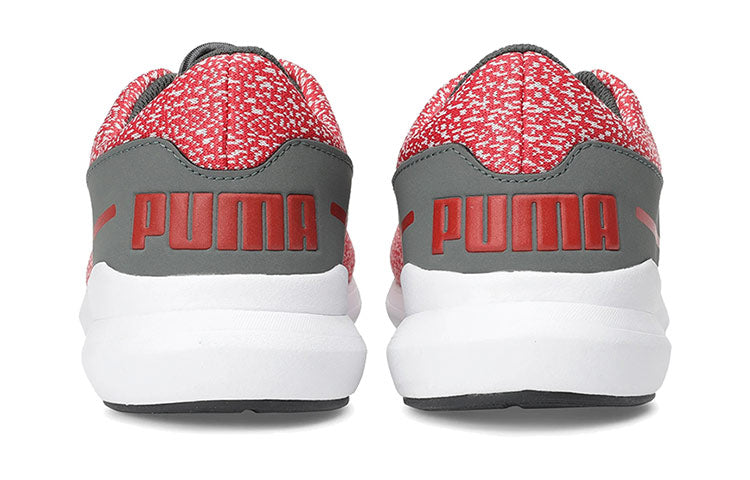 PUMA Pacer El Idp Low Running Shoes Grey/Red/White 371517-02