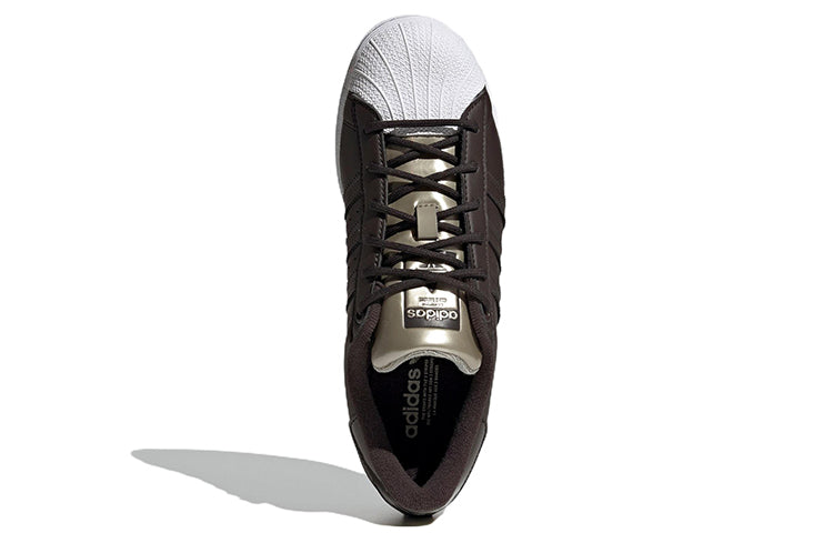 (WMNS) adidas Superstar 'Night Brown Gold' GX4360