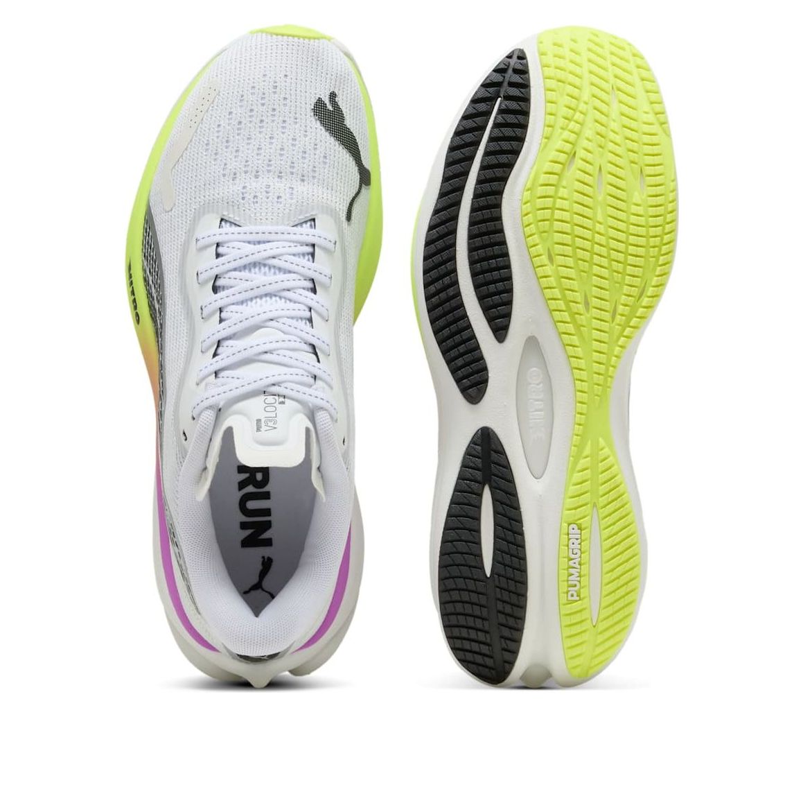 (WMNS) PUMA Velocity Nitro 3 'White Pure Magenta' 377749-18