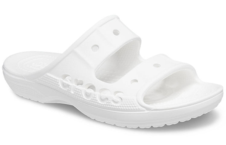 Crocs Fashion Casual Unisex White Slippers 207627-100