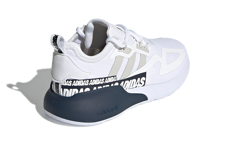 (PS) adidas ZX 2K J 'Wordmark Heel Stripe - White' FX5227
