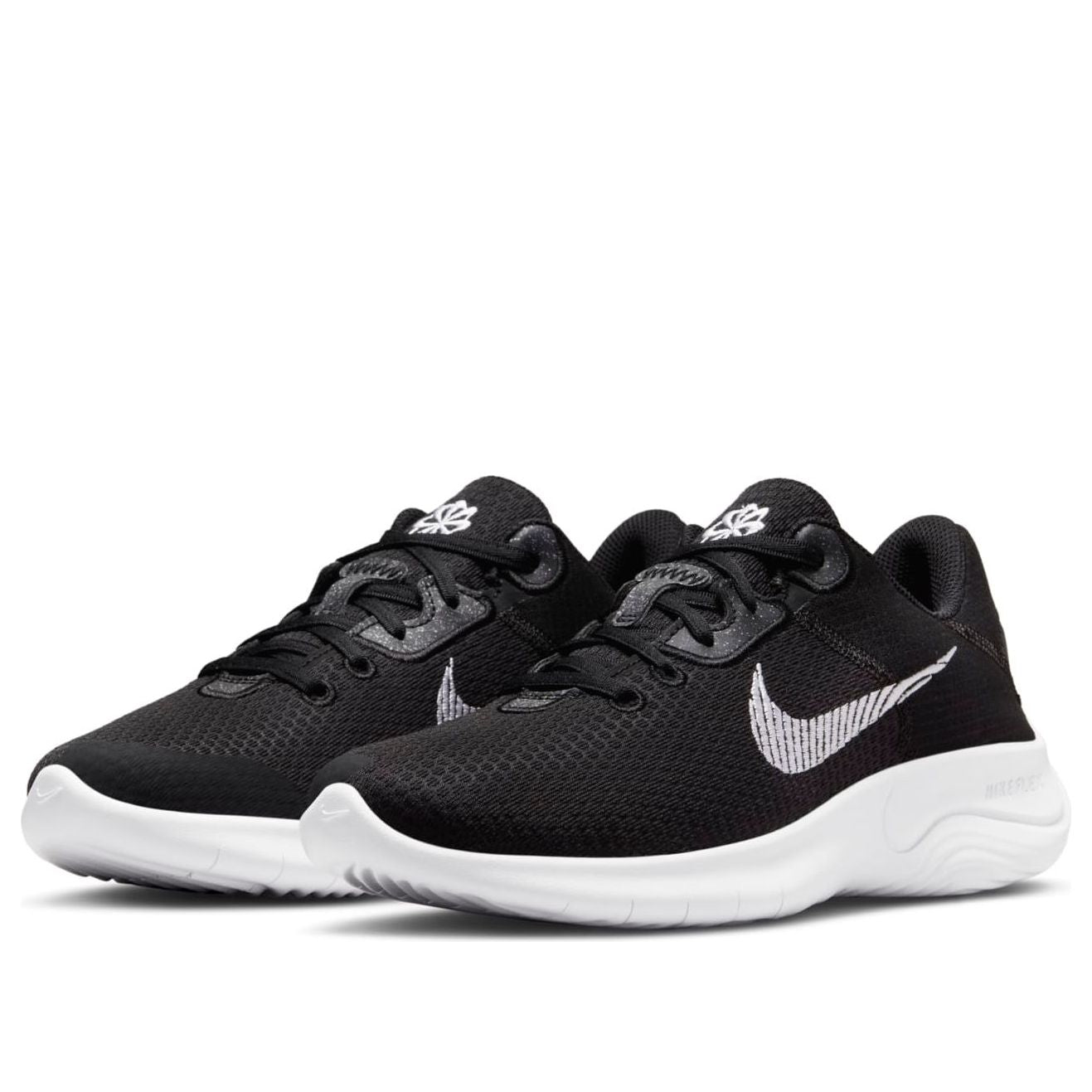 (WMNS) Nike Flex Experience Run 11 Wide 'Black Dark Smoke Grey' DH8254-001