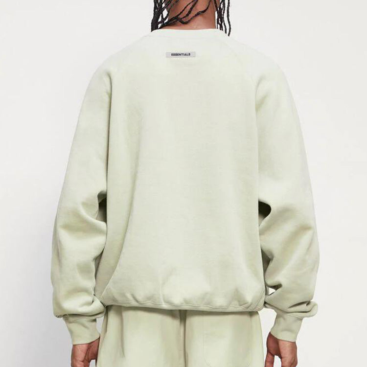 Fear of God Essentials FW20 Crew Neck Sweatshirt 'Sage' FOG-FW20-302
