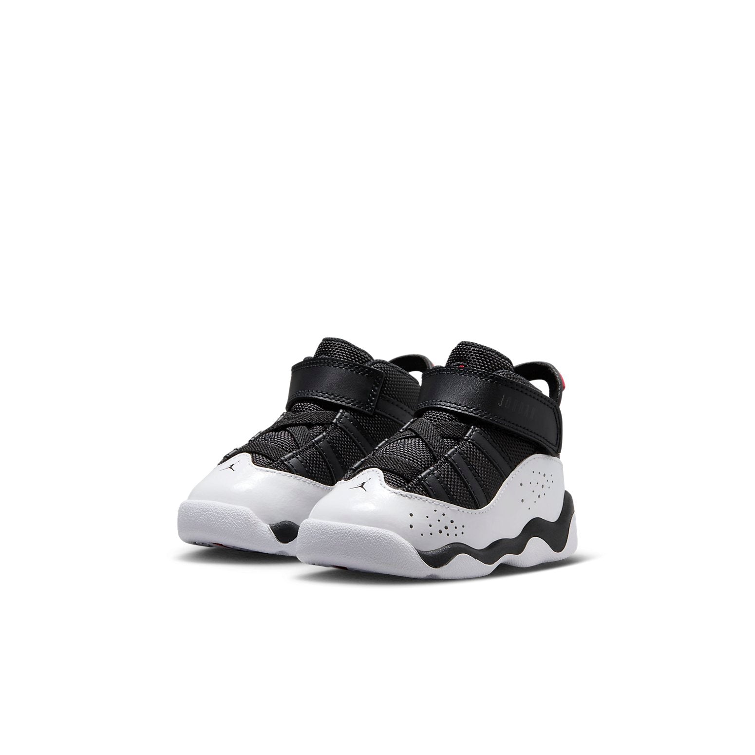 (TD) Air Jordan 6 Rings 'Black White' 323420-067