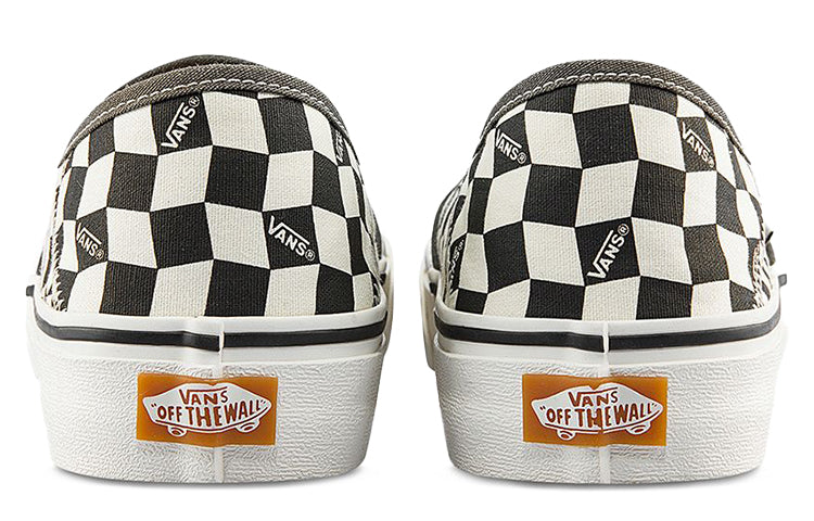 Vans Slip-On Vr3 Sf Low Tops Casual Skateboarding Shoes Unisex Black White  VN0A4BX81KP